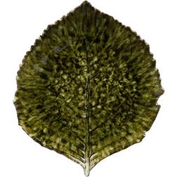 Costa Nova Riviera Hydrangea Leaf Forêts Green Dinner Plate 22cm