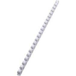 GBC Binding Spines A4 10mm 100pcs White