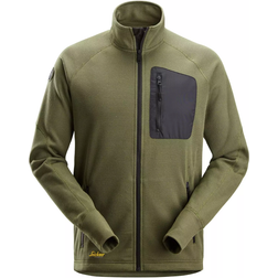 Snickers Workwear Fleecetröja - Khaki Green/Black