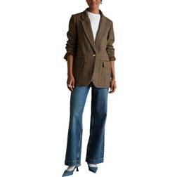 Joules High Rise Wide Leg Jeans - Indigo