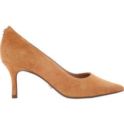 Carvela Suede Stiletto Heel Court Shoes - Camel