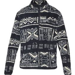 Columbia Men's Rugged Ridge High Pile Half Zip Jacket - Black Deschutes Days
