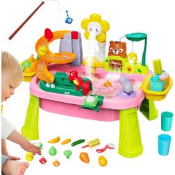 Summer Outdoor Water Table Pink
