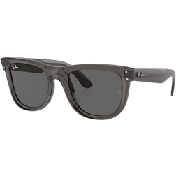 Ray-Ban Wayfarer Reverse 6707GR Solbriller - Transparent Dark Grey