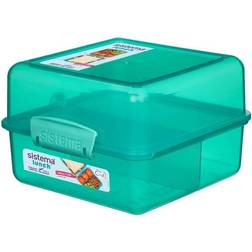 Sistema Cube Teal Food Container 1.4L