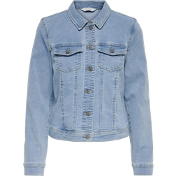 Only Wonder Denim Jacket - Blue/Light Blue Denim