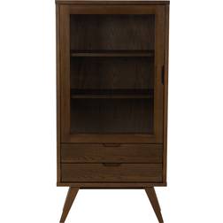 Nordform A-Line Vitrineskab Brun Røgfarvet Eg Vitrineskab 72x145cm