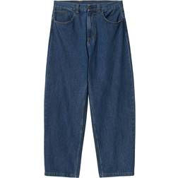 Carhartt WIP Nylon Jeans - Blå Silke