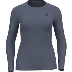 Odlo Women's Active Warm ECO Baselayer Shirt, XL, Folkstone Gray