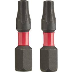 Milwaukee Shockwave Bits TX20 25mm 2-pack