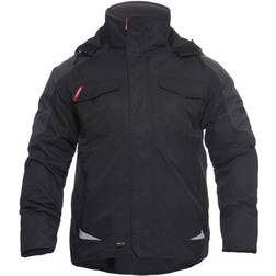 FE Engel 1410-354 Galaxy Winter Jacket - White/Anthracite Grey