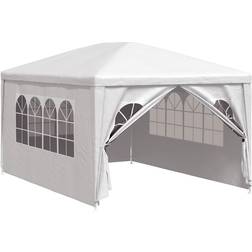 vidaXL Party Tent - White 3x4 m