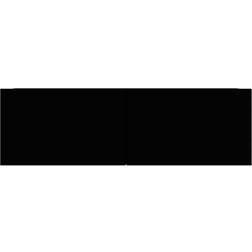 vidaXL 801482 Black TV Bench 100x30cm