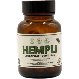 Hempli CBD Kapslar 25mg 30st