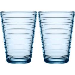 Iittala Aino Aalto Aqua Drinking Glass 33cl 2pcs