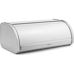 Brabantia Roll Top Metallic Grey Bread Box