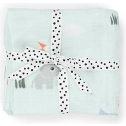 Done by Deer Playground Muslinfilt 2 Pack Blue