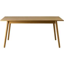 FDB Møbler C35B 82x160 cm Oak Nature Oak Matbord 82x160cm