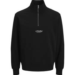 Jack & Jones Junior Sweatshirt JJESOHO Sweatshirt Svart
