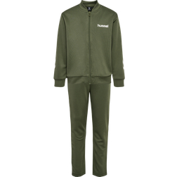 Hummel Joggingsæt HmlTUKAS Grøn Unisex børn