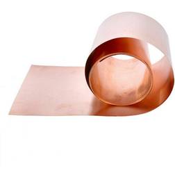 Copper Sheet 99.9% Pure Cu Metal Plate 0.3mm 40mm 1000mm