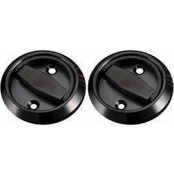 2pcs 304 Stainless Steel Fire Proof Hidden Door Handles