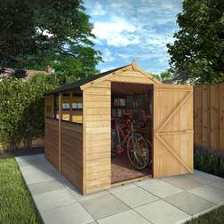 Waltons 8 x 6 Overlap Apex Garden Storage Shed (Building Area )