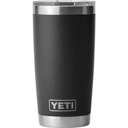 Yeti Rambler Tumbler 20oz Black 591 ml Termosmugg 59.1cl