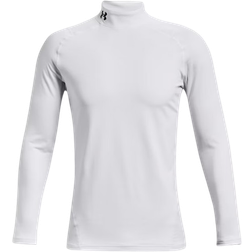 Under Armour Långärmad T-shirt Fitted Mock - Hvid