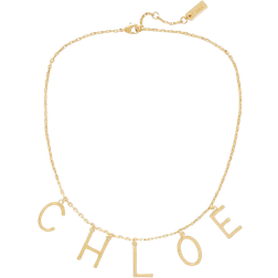 Chloé The Chloé Letters Necklace - Gold
