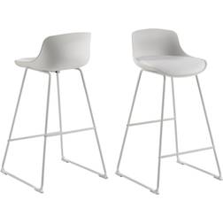 SoffaDirekt Silvia 76 Vit Barstol