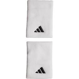 adidas Wristband Large - White/White/Black