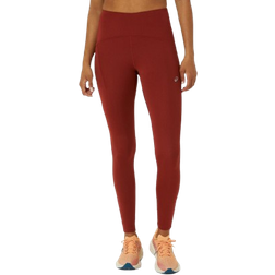 Asics Women's Road High Waist Tights - Deep Red
