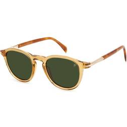 David Beckham DB 1114/S GYG/QT - Transparent Amber Yellow
