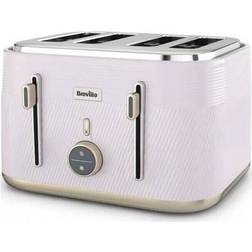 Breville Obliq 4-Slice Toaster Lilac/Gold