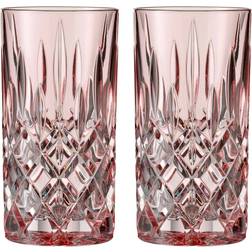 Nachtmann Noblesse Color Rose Drinking Glass 39.5cl 2pcs