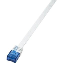 LogiLink Cat6 U/UTP RJ45 - RJ45 M-M White 10m