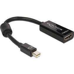DeLock Mini DisplayPort 1.1 - HDMI M-F Adapter 0.1m