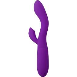 Loving Joy Womens Sensation Rechargeable Rabbit Vibrator Purple