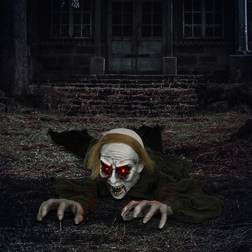 Homcom Animated Crawling Zombie Halloween Outdoor Decoration 167cm