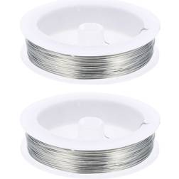 Vaguelly DIY Thin Wire Galvanized 2 Rolls