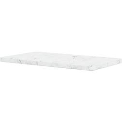 Montana Furniture Panton Wire White Marble Shelf