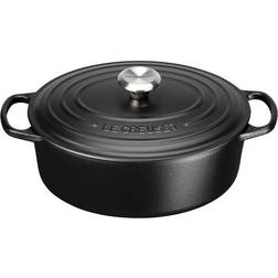Le Creuset Signature Matte Black with lid 6.3 L