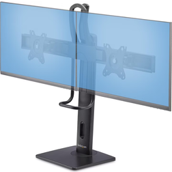 StarTech Crossbar Dual Monitor Desk Stand Black