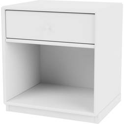 Montana Furniture Dream Plinth H3 Snow Bedside Table 30x35.4cm