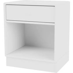 Montana Furniture Dream Plinth H7 New White Sängbord 30x35.4cm