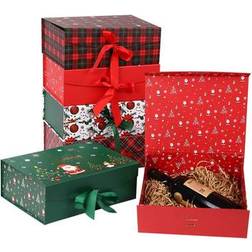 Shein Christmas Folding Magnetic Gift Box