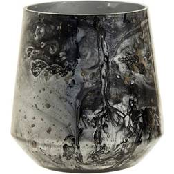 Premier Housewares Garan Grey Marble Effect One Size Candle Holder