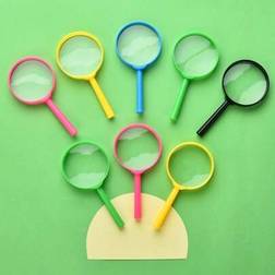 Shein 2pcs 4pcs Mini Portable Magnifying Glass