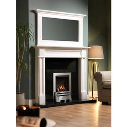 Marlow Home Co Highbury White 116cm H x 137cm W x 19cm D